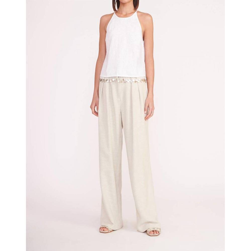 NEW STAUD luisa pant in oat milk